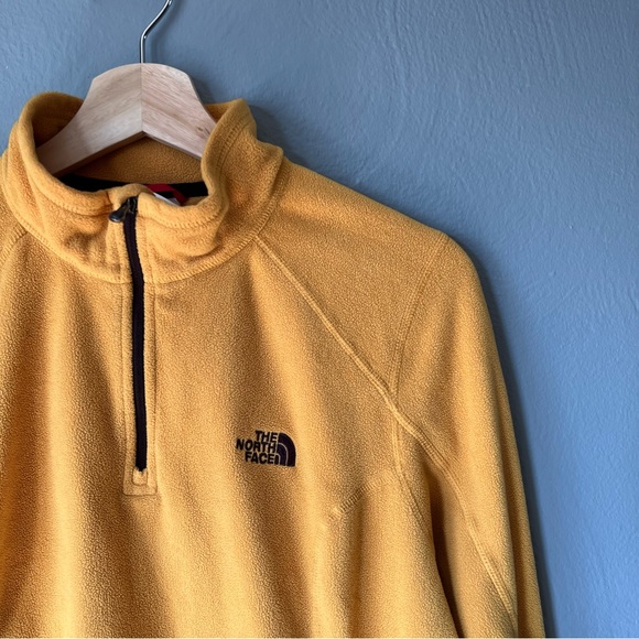 The North Face Fleece Quarter Zip Sz L - Picture 5 of 6